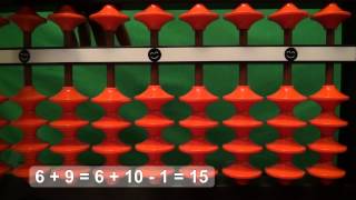 Easy Addition with the Abacus Soroban 1 digit  1 digit Part 3 [upl. by Oinotna]