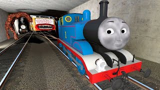 Building a Thomas Train Chased By Bus EaterCar Eater in Garrys Mod [upl. by Darahs]