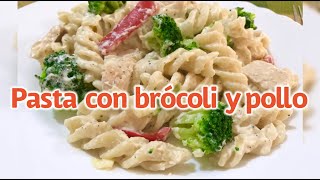 DELICIOSA PASTA CON BROCOLI Y POLLO 🥦🧀👩🏼‍🍳😋PARA CENA DE NAVIDAD O AÑO NUEVO 🎄🪅🥂👌🏼 [upl. by Bina]