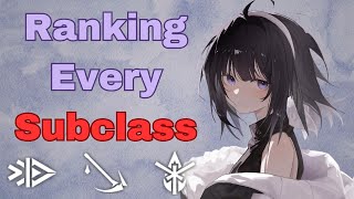 Ranking Every Subclass In Arknights [upl. by Ardnosal837]