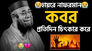 😭হায়রে নাফরমান যুবক কবর প্রতিদিন চিৎকার করে😭যেই শুনে সেই কাঁদে😭।  মুফতীনজরুলইসলামকাসেমী [upl. by Tallie]