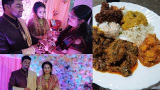 Marriage Reception Vlog ❤️Basudev Vlogs [upl. by Ainolloppa174]