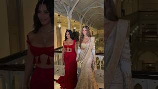 Kim kardashian and khole kardashian wearing lehanga ❤️ new viral video kimkardashian viralshorts [upl. by Graniah]