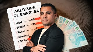 💰QUANTO CUSTA ABRIR UM CNPJ TUDO QUE VOCÊ PRECISA SABER [upl. by Cha]