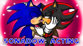 Sonic and Shadow Acting  Sonadow Comic Dub [upl. by Destinee497]