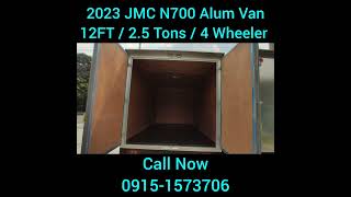 2023 JMC N700 Aluminum Van 12FT  25 Tons  4 Wheeler Call Now 09151573706 [upl. by Hgieloj]