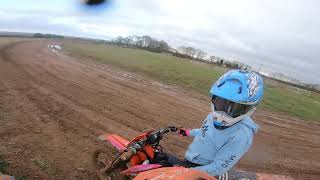 This week we battled the weather and rode at the oldest Uk motocross track Weedon MX 2 [upl. by Ycats]