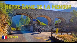 Zur Notre Dame de la Menour  Motorradüberfahrt [upl. by Tigges]