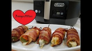 JALAPENO PIZZA POPPER AIR FRYER [upl. by Dnomyad]