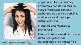 Soluciones para el Pelo Quebradizo Remedios y Soluciones [upl. by Ymassej]