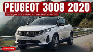 Peugeot 3008 2020 Interior Exterior Walkaround  All About Cars [upl. by Lindgren]