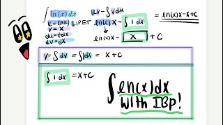 Integration By Parts lnxdx RU Calc 152 [upl. by Spieler681]