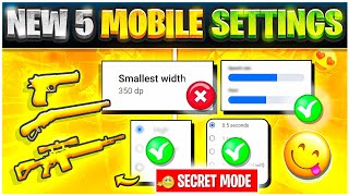 Free Fire New Mobile Settings 🔥 Headshot Setting  Secret One Tap Setting In Mobile  2gb 3gb  8gb [upl. by Mufi]