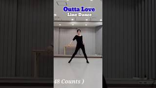 Outta Love Line DanceyoonylinedanceshortsOuttalinedance [upl. by Ylle]