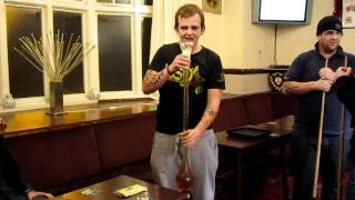 Askern fc Werret failing Yard of Ale [upl. by Jehiah]