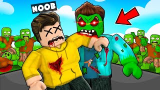 I BECAME ZOMBIE TO EAT NOOBS IN ROBLOX [upl. by Nikki]