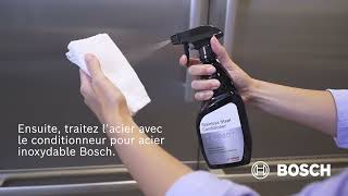 Comment nettoyer lacier inoxydable  Bosch Home Canada [upl. by Entwistle174]