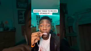 BIGGEST RAG TO RICHES STORIES PT 1 😱😱 shorts memes [upl. by Ahsiram148]