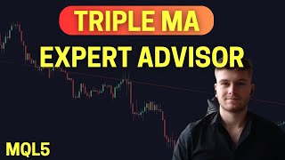 MQL5 Triple Moving Average EA  Coding tutorial [upl. by Harcourt]