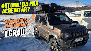 NÃO ESPERÁVAMOS VER TANTA NEVE NO USHUAIA EM PLENO MÊS DE ABRIL [upl. by Fifine16]