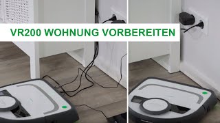 Tipp  VR200 Saugroboter Vorbereitung der Wohnung [upl. by Yttiy385]