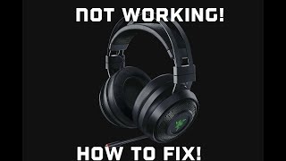 Razer Nari Not Working FIXED [upl. by Lennard957]