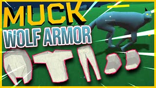 MUCK  How to get the NEW WOLF SKIN ARMOR  UPDATE 2 GAMEPLAY [upl. by Norford]