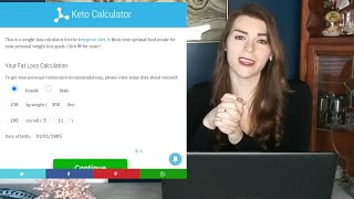 KETO How to Calculate Your Macros and Calories for Weight Loss Beginners [upl. by Romeon884]