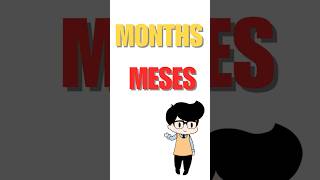 MONTHS IN SPANISH MESES DEL AÑO EN ESPAÑOL [upl. by Mercorr]