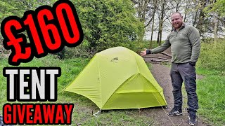 fancy WINNING this 3f ul gear Floating cloud 2 tent [upl. by Ciardap]