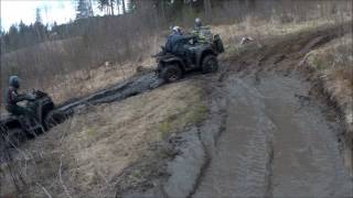 Askola atvpark Finland TGB Polaris Canam Linhai [upl. by Pilloff]