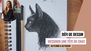 Comment dessiner un chat facile [upl. by Thurnau708]