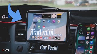 Car Mount For iPad My iPad Mini 6 Car Setup [upl. by Bor]