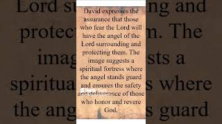 Unveiling Divine Guardianship Psalm 347s Secret Revealed [upl. by Atsed170]