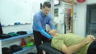 DOR CERVICAL TRAÇÃO CERVICALGIA ALÍVIO DOR no PESCOÇO MULLIGAN Clínica Fisioterapia Dr Robson Sitta [upl. by Mechelle222]