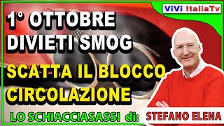 Divieti antismog dal 1° ottobre scatta la giungla delle interdizioni alla circolazione [upl. by Nafis518]