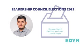 LeadershipCouncilElections  Ramadan Sopoti [upl. by Nwahsaj789]