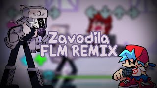 FNF Zavodila But Instrumental Is Remade With FL Studio Mobile FLM  FLM FNF Series [upl. by Soalokcin]