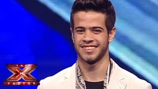 أدهم نابلسي  قدك المياس يا عمري العروض المباشرة  الاسبوع 7  The X Factor 2013 [upl. by Enilhtak]