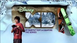 My Babysitters a Vampire The Series Disney XD Winter Bumpers [upl. by Dohsar]