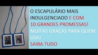 O TÃƒO ESPERADO VÃDEO DO ESCAPULÃRIO AZUL GRANDES PROMESSAS E INDULGENCIAS PARA QUEM USA [upl. by Umberto]