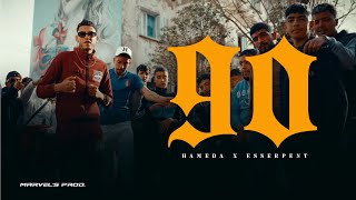 Hameda ft Esserpent  90 Official Music Video [upl. by Bengt]