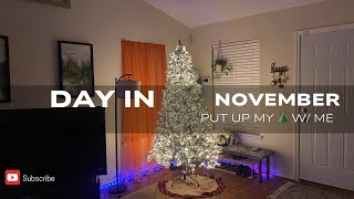 November Vlog Let’s Put Up Our Tree [upl. by Rese95]