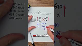 Porcentagem e regra de 3 matematica [upl. by Annil]