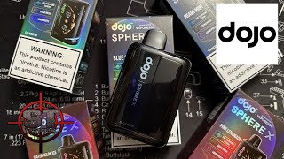 DOJO SPHERE X powered by Vaporesso great disposable [upl. by Orpah532]