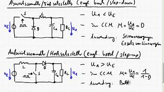 LE41b DCDC Wandler  Grundschaltungen [upl. by Eloise11]
