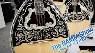 Matsikas Greek Bouzouki  Winter NAMM 2020 [upl. by Zuckerman701]