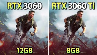 RTX 3060 12GB vs RTX 3060 Ti  More VRAM More FPS [upl. by Defant996]