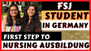 An FSJ Student Interview in Germany  From FSJ in Germany To Nursing Ausbildung  FSJ In Germany [upl. by Aimaj]