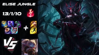 JUNGLE Elise vs Poppy  EU Challenger Patch 1416 [upl. by Memberg]